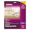 Avery Matte Clear Shipping Labels, Inkjet Printers, 8.5 x 11, Clear, PK10 18665 - alternate 1